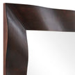 Uttermost Wrinkle Wavy Wood Mirror