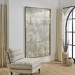 Uttermost Rally Oversized Antiqued Mirror