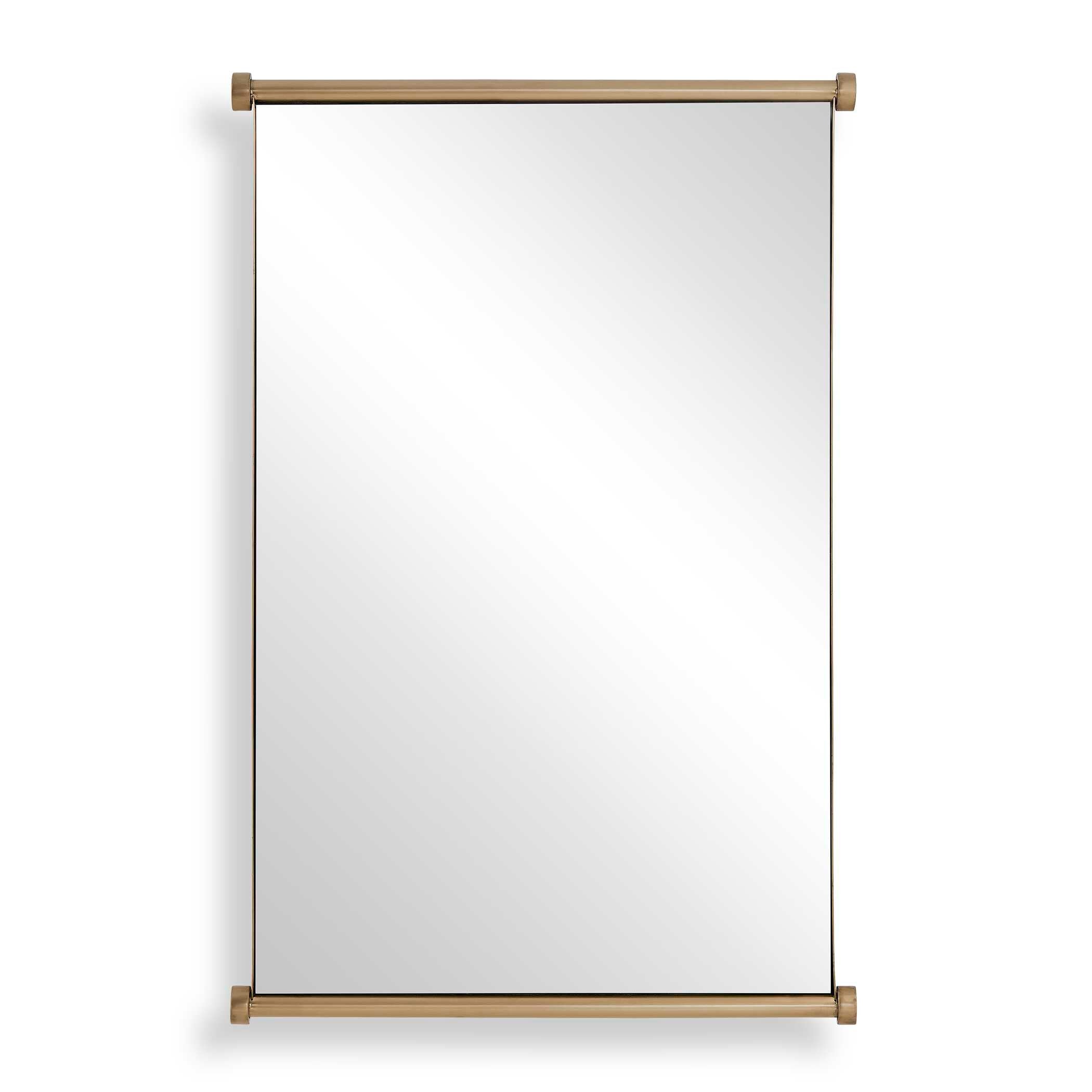 Uttermost Scroll Rectangular Mirror