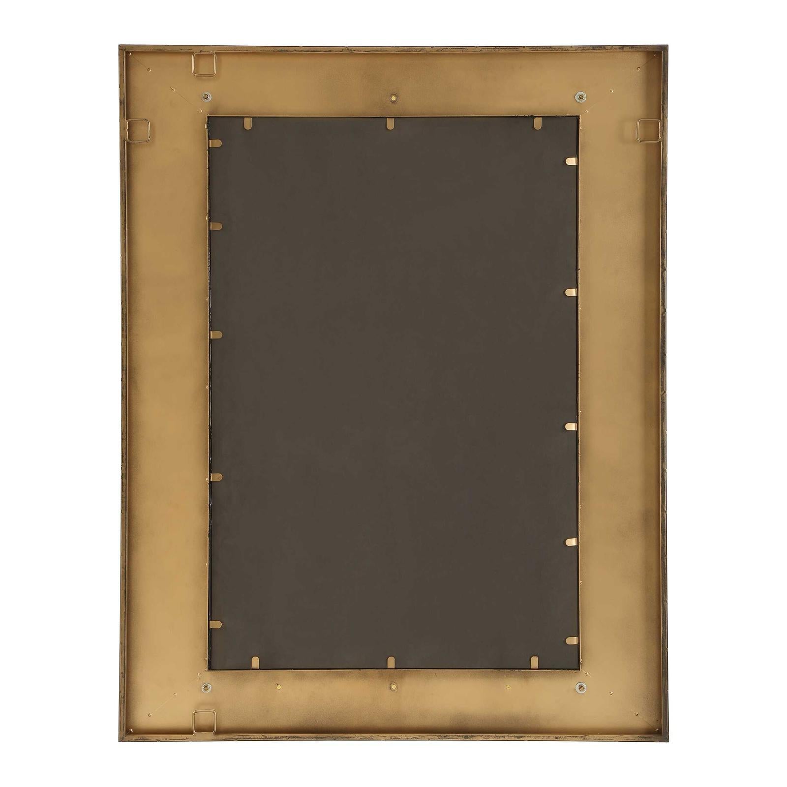 Uttermost Around The Bend Golden Bronze Mirror