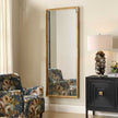 Uttermost Kampar Full Length Rattan Tall Mirror