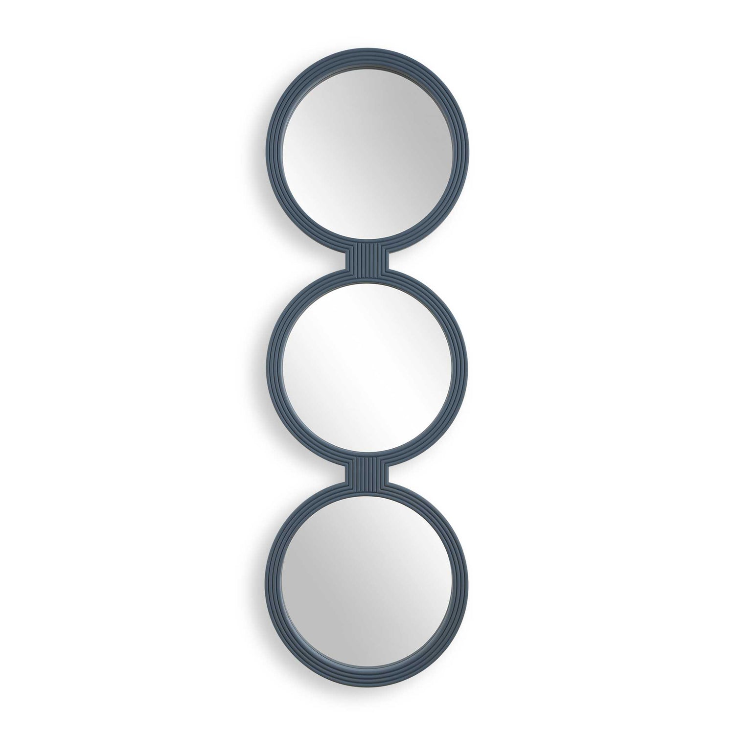 Uttermost Going In Circles Blue Gray Mirror