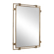 Uttermost Elsher Vintage Gold Mirror