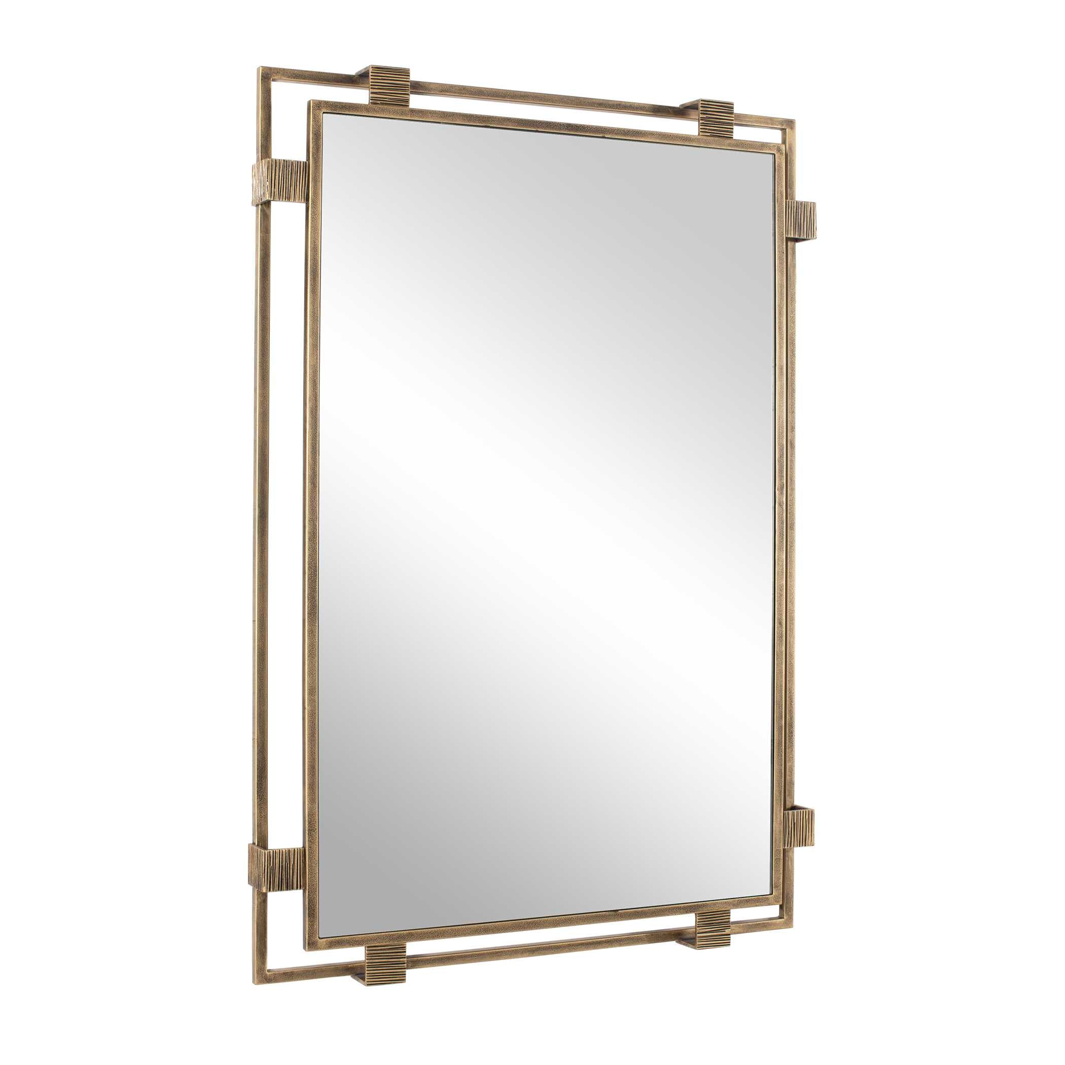 Uttermost Elsher Vintage Gold Mirror