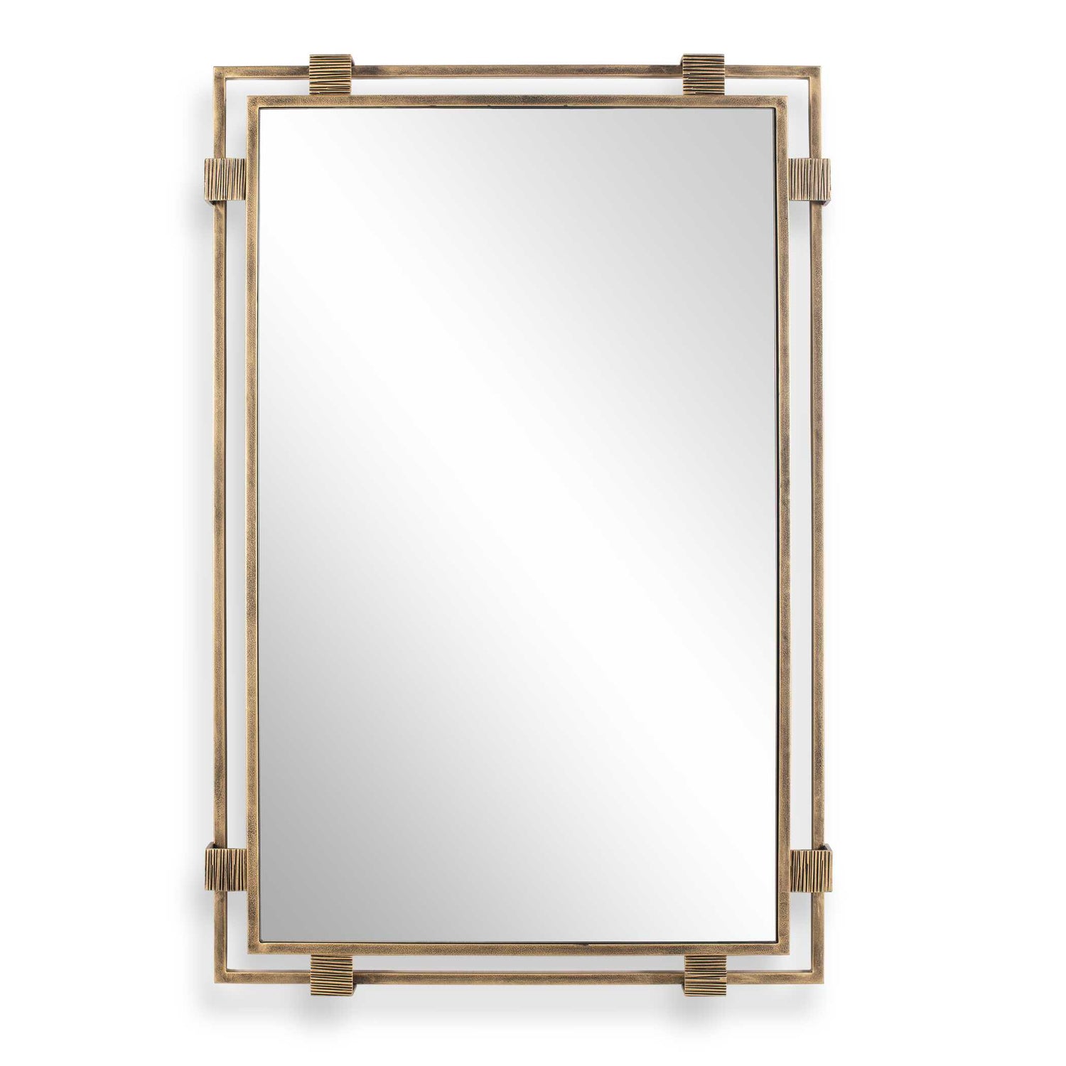 Uttermost Elsher Vintage Gold Mirror