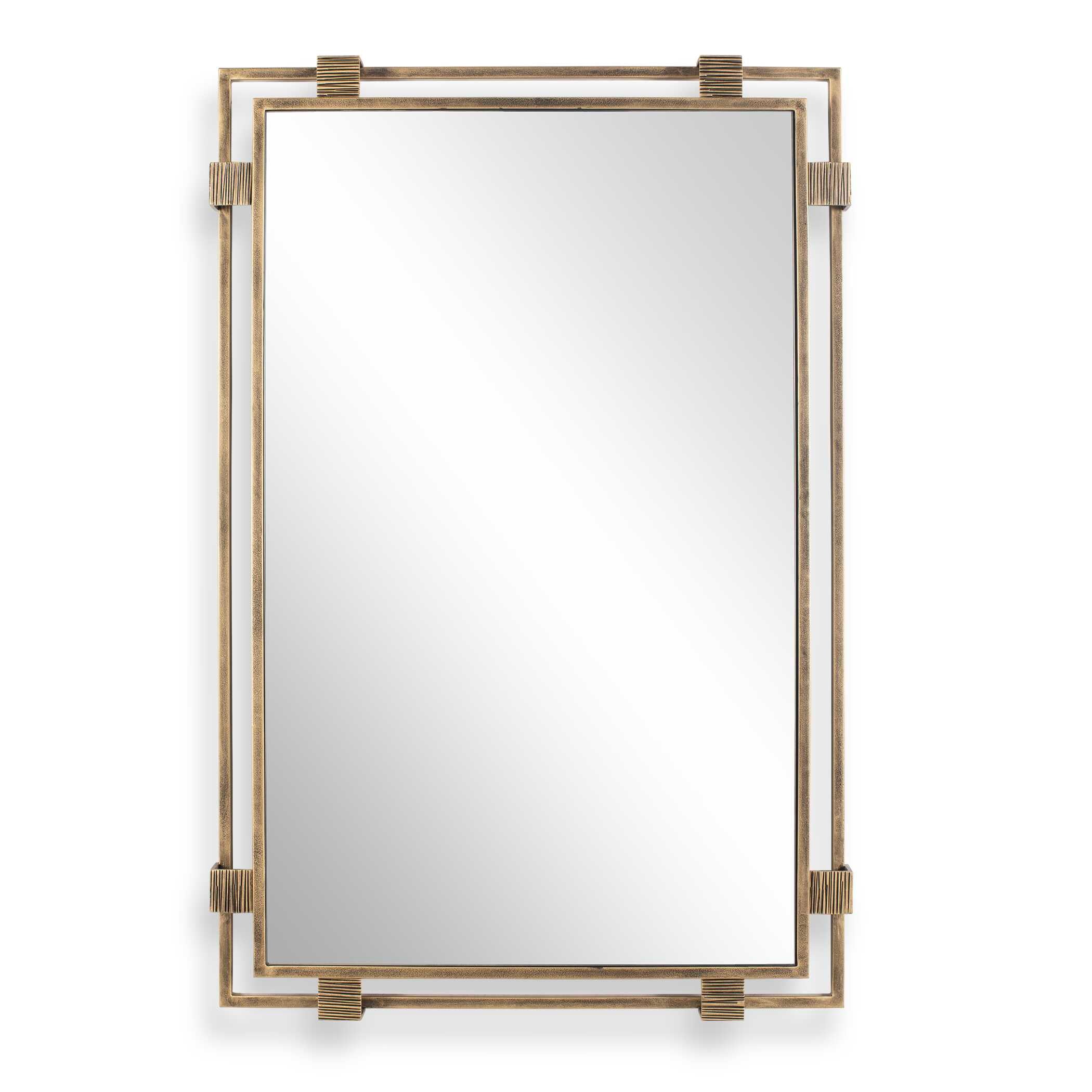 Uttermost Elsher Vintage Gold Mirror