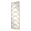 Uttermost Crossed Up Gold Full Length Mirror
