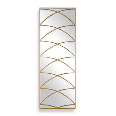Uttermost Crossed Up Gold Full Length Mirror