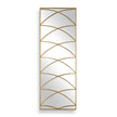 Uttermost Crossed Up Gold Full Length Mirror
