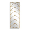 Uttermost Crossed Up Gold Full Length Mirror