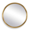 Uttermost Atkinson Modern Brass Mirror