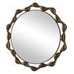 Uttermost Remolino Round Bronze Mirror