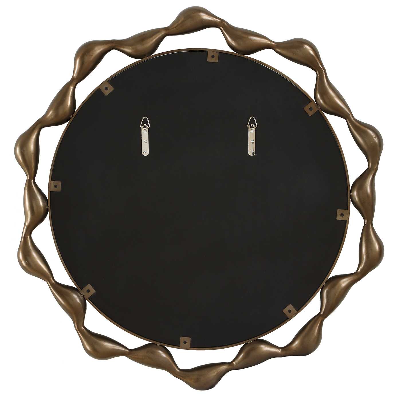 Uttermost Remolino Round Bronze Mirror