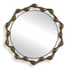 Uttermost Remolino Round Bronze Mirror