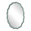 Uttermost Isly Robin's Egg Blue Oval Mirror