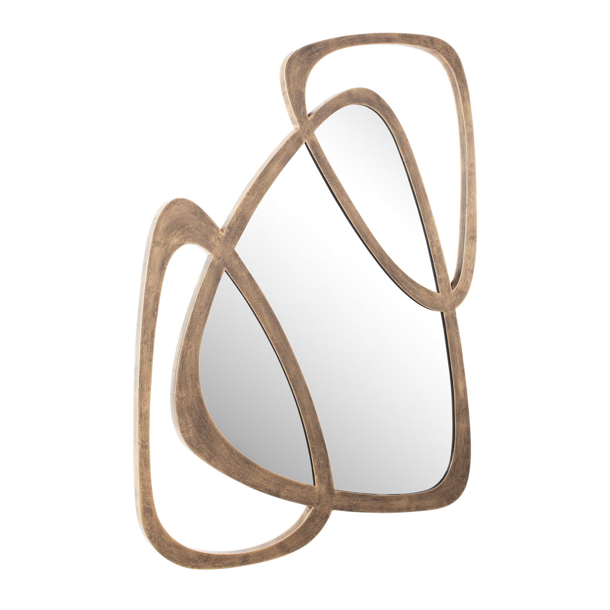 Uttermost Momentum Gold Mirrored Wall Decor