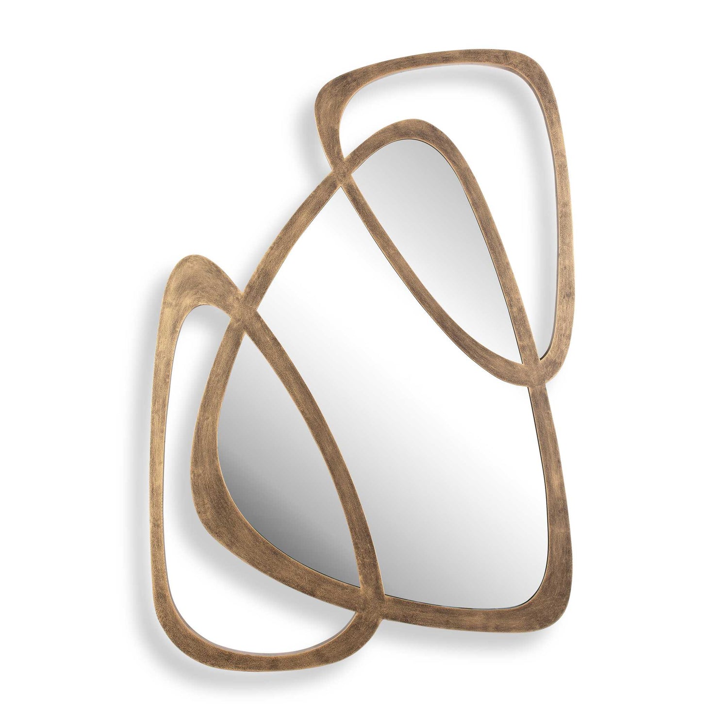 Uttermost Momentum Gold Mirrored Wall Decor