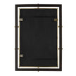 Uttermost Bach Walnut & Brass Rectangle Mirror