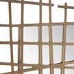 Uttermost Golden Intersection Mirrored Wall Decor
