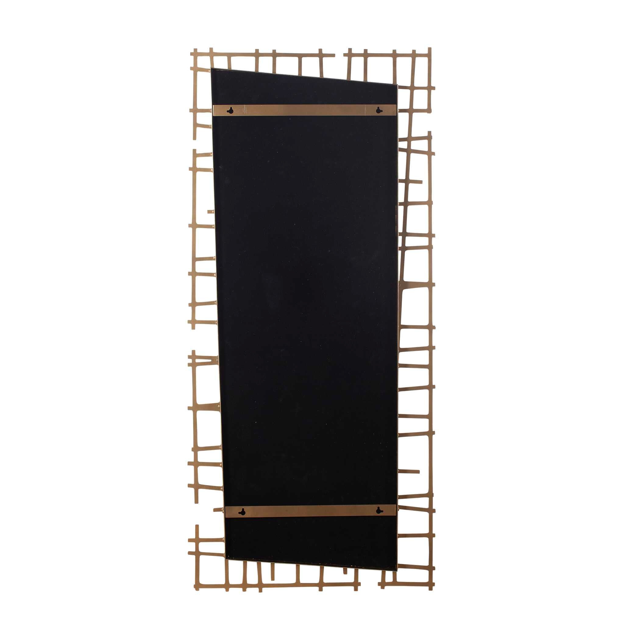 Uttermost Golden Intersection Mirrored Wall Decor