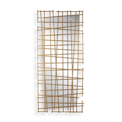 Uttermost Golden Intersection Mirrored Wall Decor