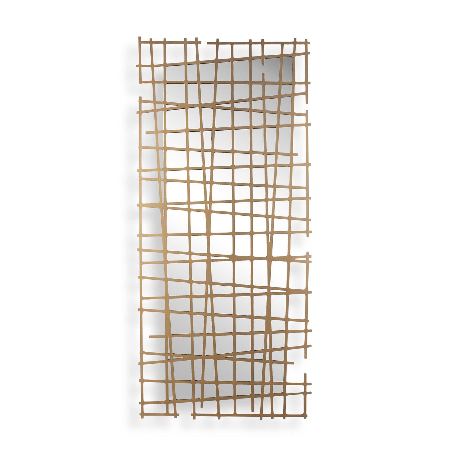 Uttermost Golden Intersection Mirrored Wall Decor