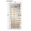 Uttermost Golden Intersection Mirrored Wall Decor