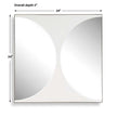 Uttermost New Moon Mirrored Wall Decor