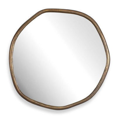Uttermost Ambrose Indoor-Outdoor Round Mirror