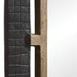 Uttermost Guerra Walnut & Brass Mirror