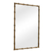 Uttermost Brass Bamboo Rectangle Mirror