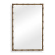 Uttermost Brass Bamboo Rectangle Mirror