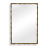 Uttermost Brass Bamboo Rectangle Mirror