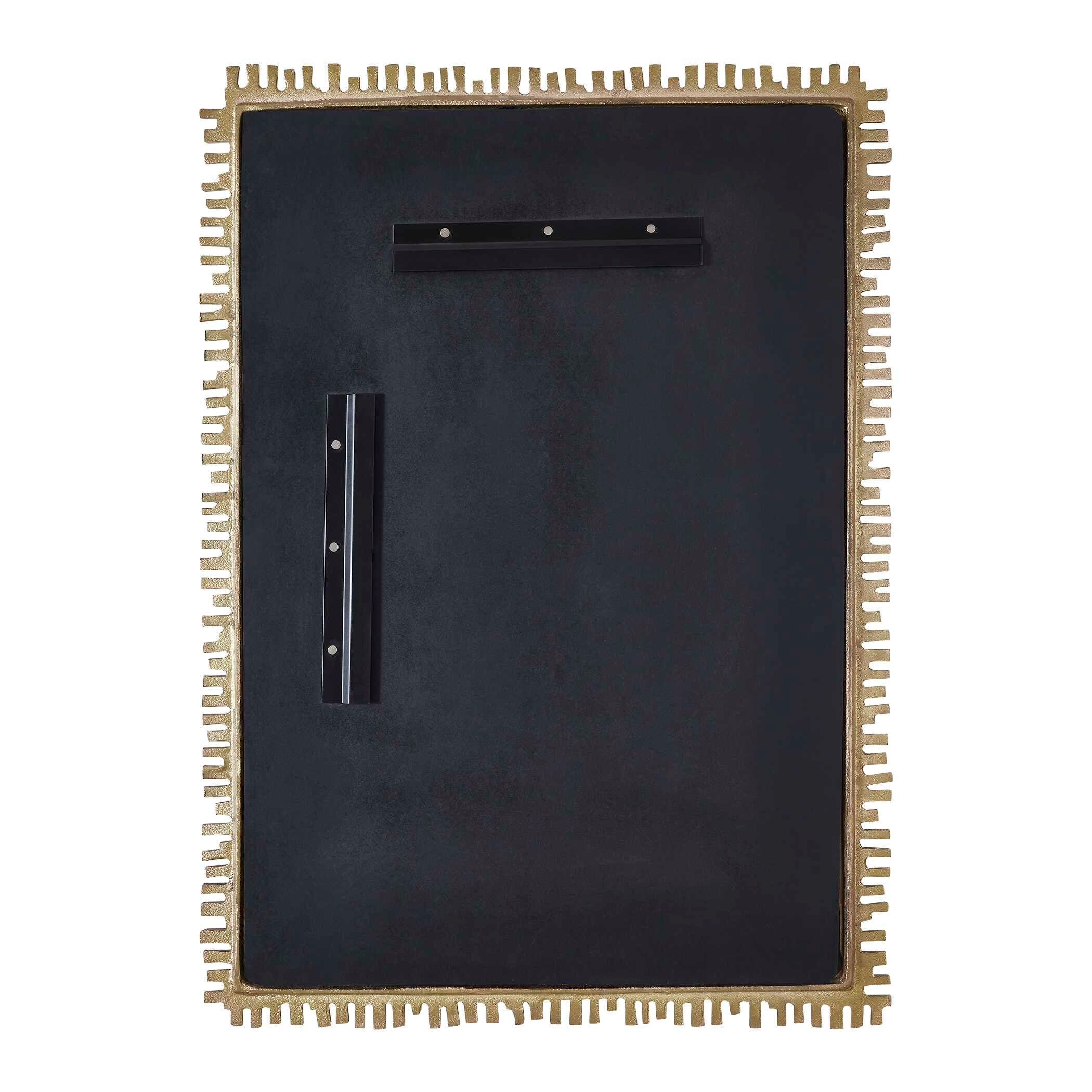 Uttermost Soto Antique Brass Mirror