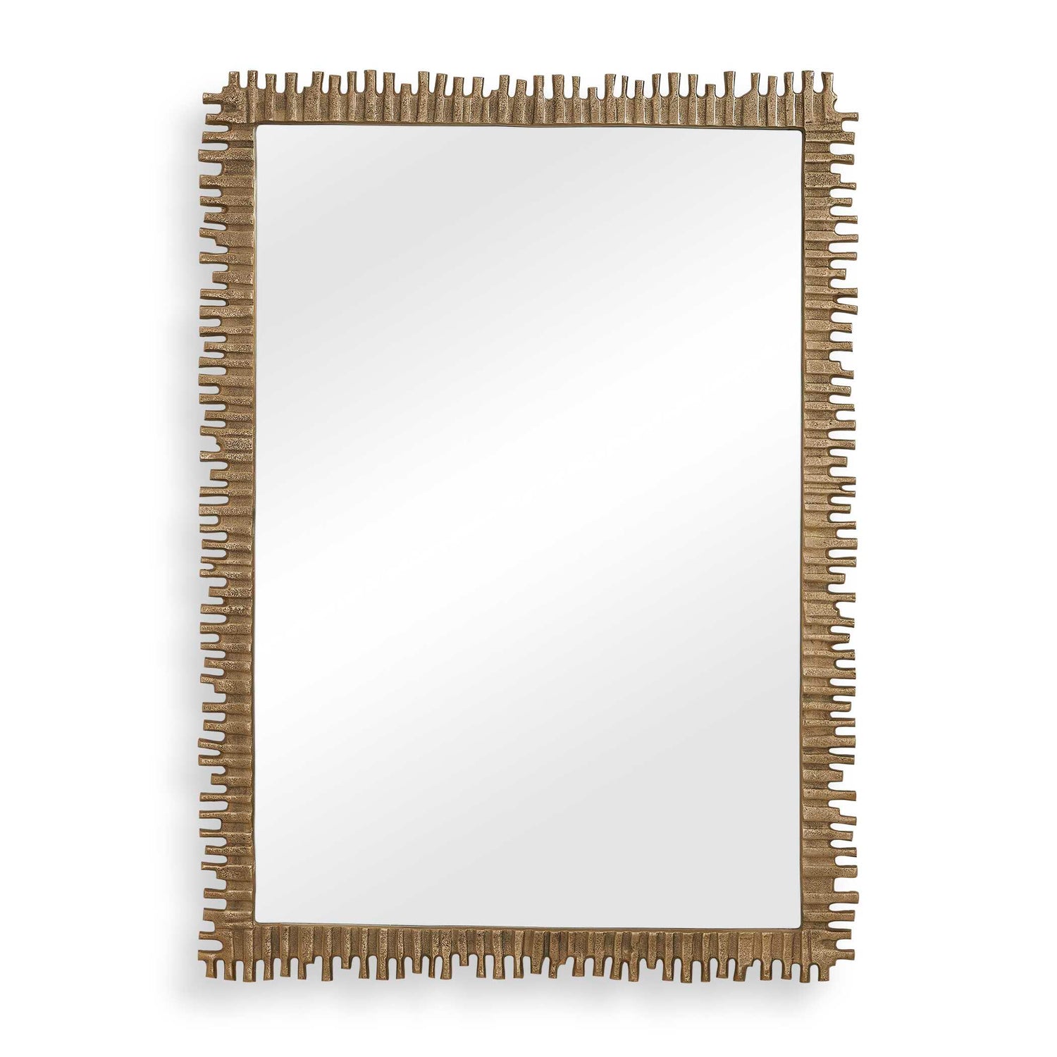 Uttermost Soto Antique Brass Mirror