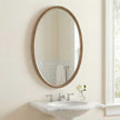 Uttermost Ellis Beaded Brass Oval Mirror