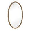 Uttermost Ellis Beaded Brass Oval Mirror