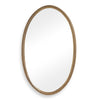 Uttermost Ellis Beaded Brass Oval Mirror