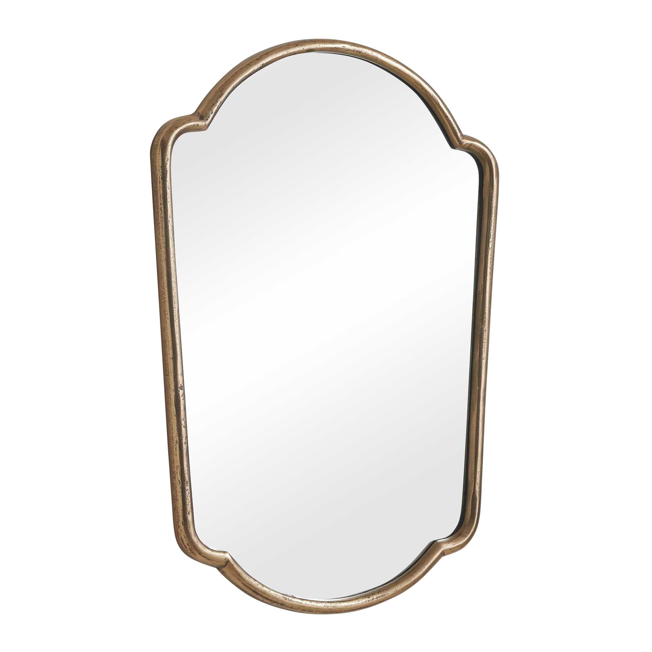 Uttermost Naomi Antique Brass Mirror