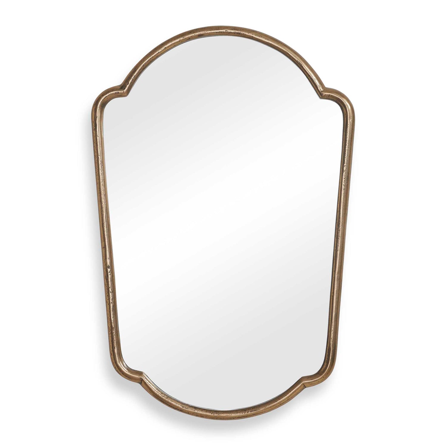 Uttermost Naomi Antique Brass Mirror