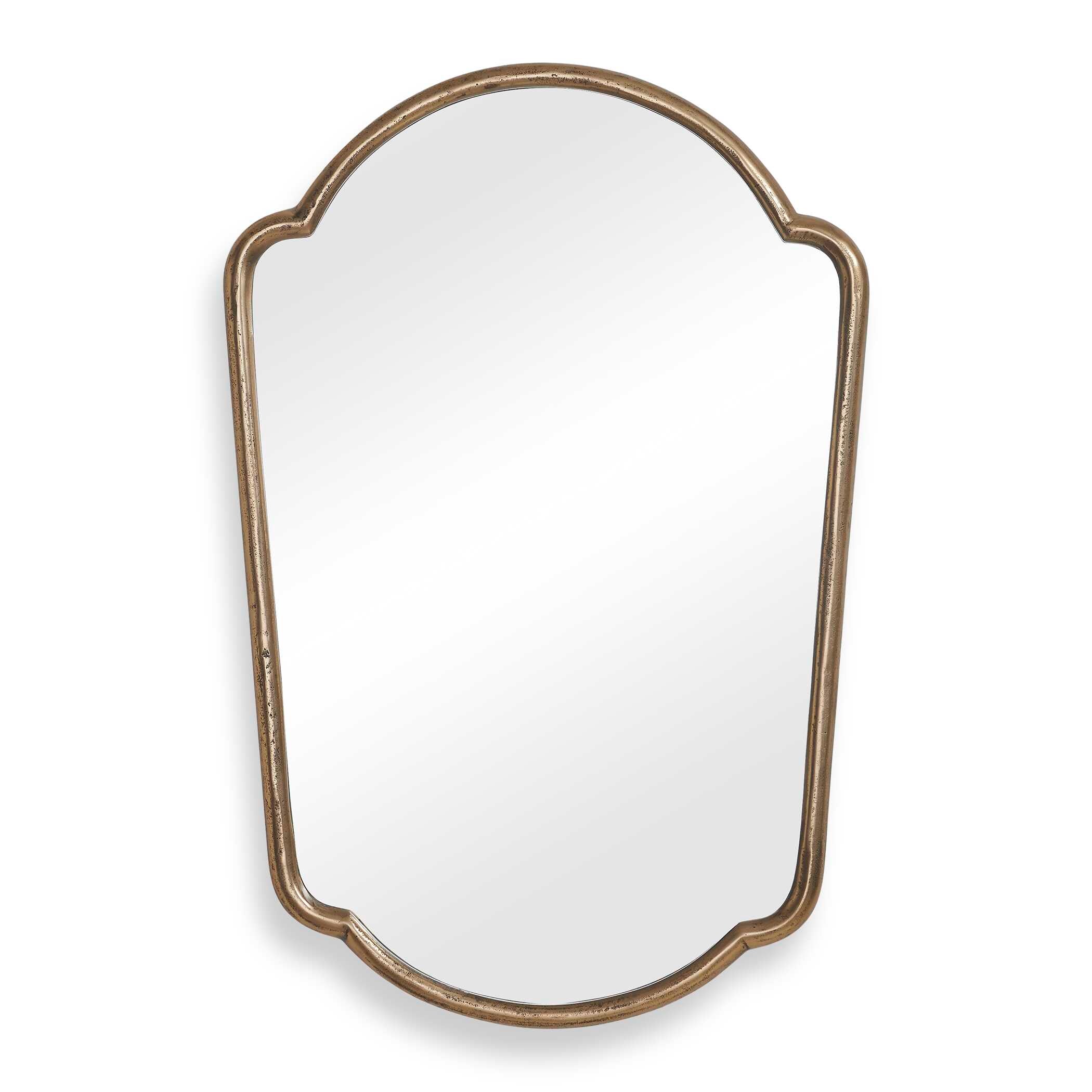 Uttermost Naomi Antique Brass Mirror
