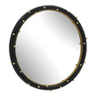 Uttermost Helia Brass Round Mirror