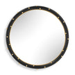 Uttermost Helia Brass Round Mirror