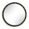 Uttermost Helia Brass Round Mirror