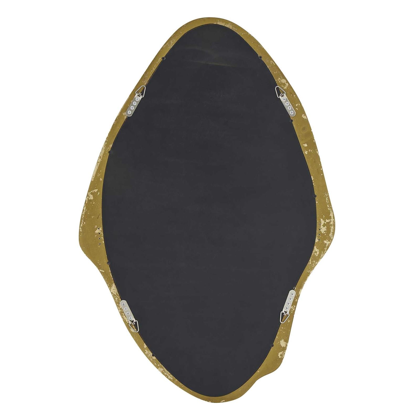 Uttermost Aster Abstract Gold Mirror