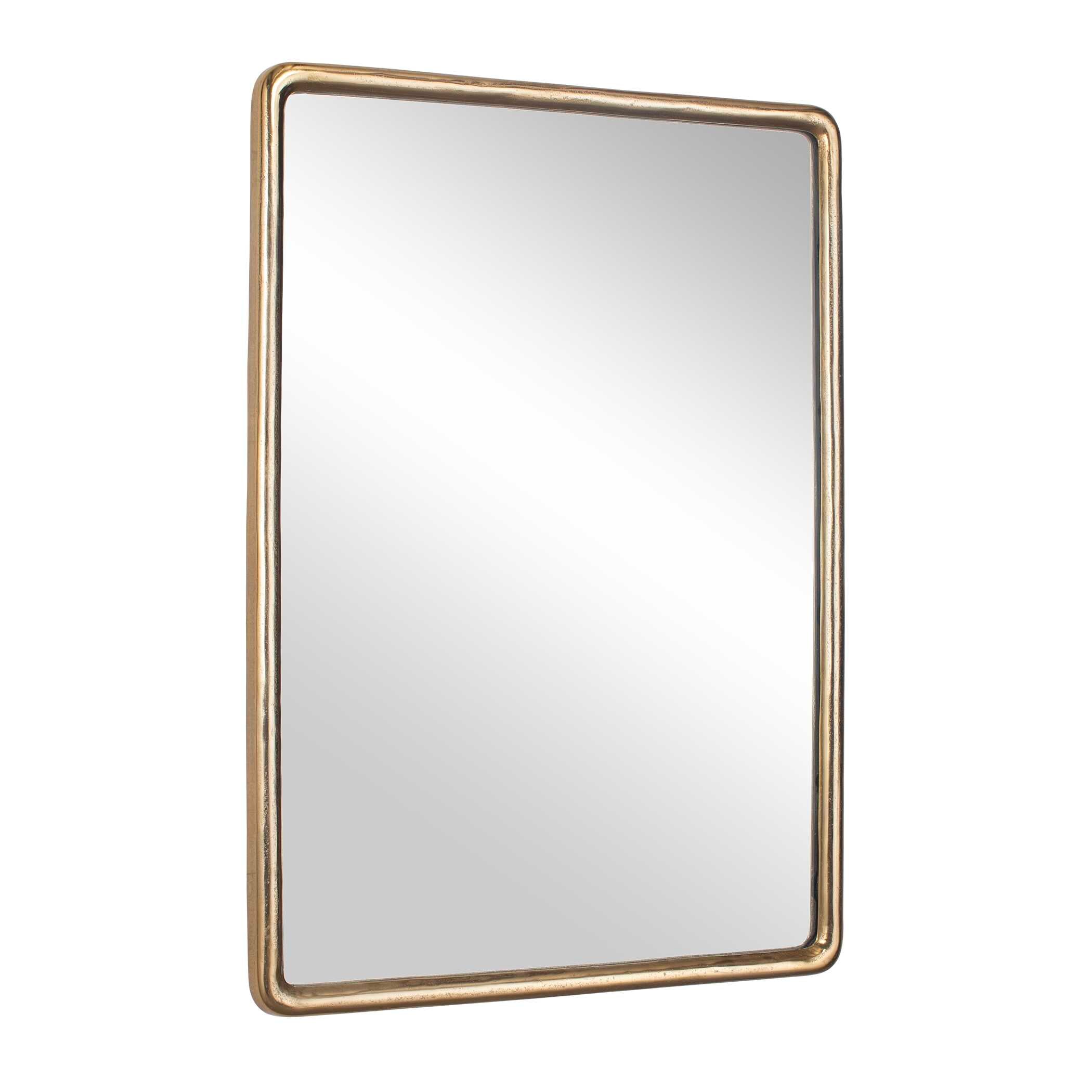 Uttermost Burton Indoor-Outdoor Brass Mirror