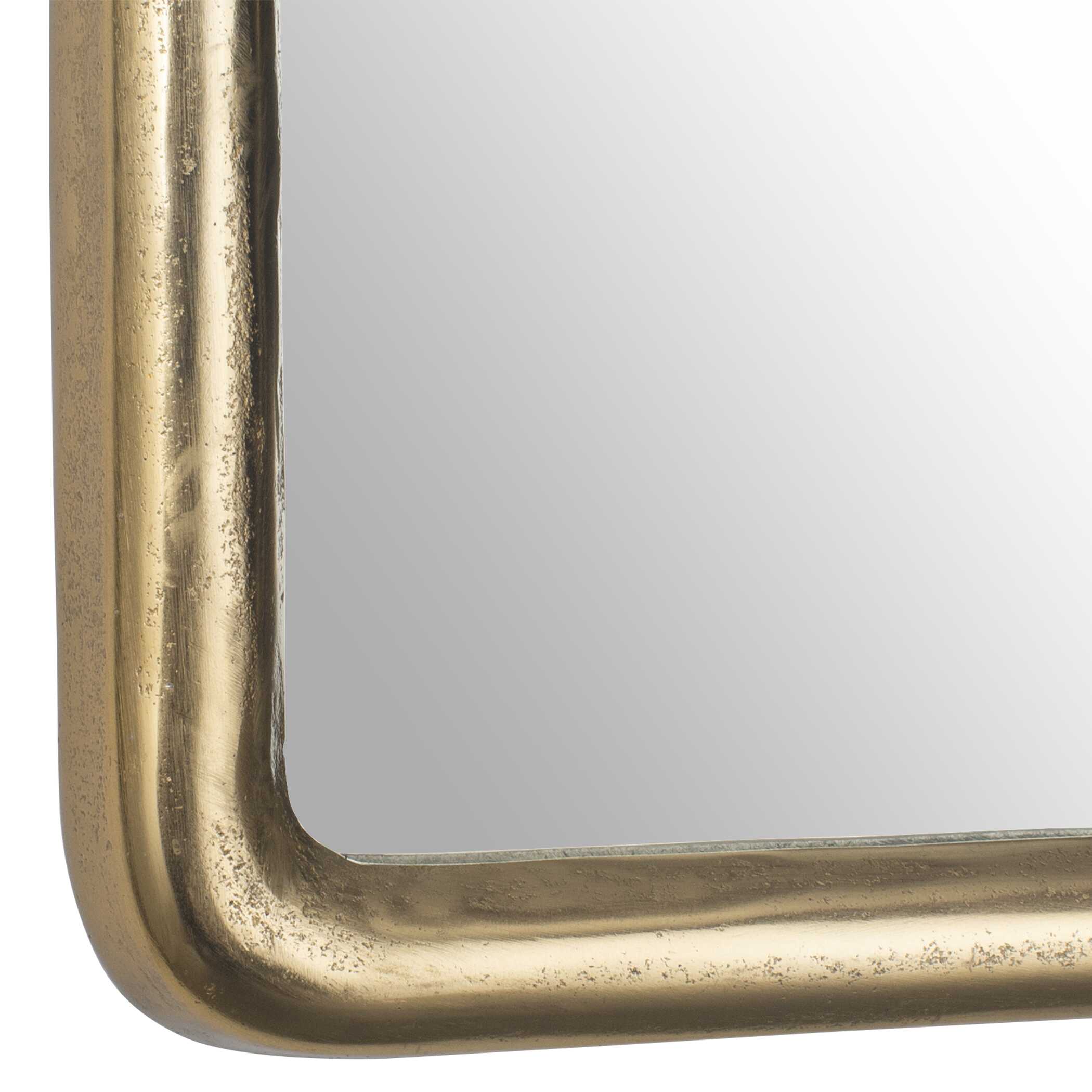 Uttermost Burton Indoor-Outdoor Brass Mirror