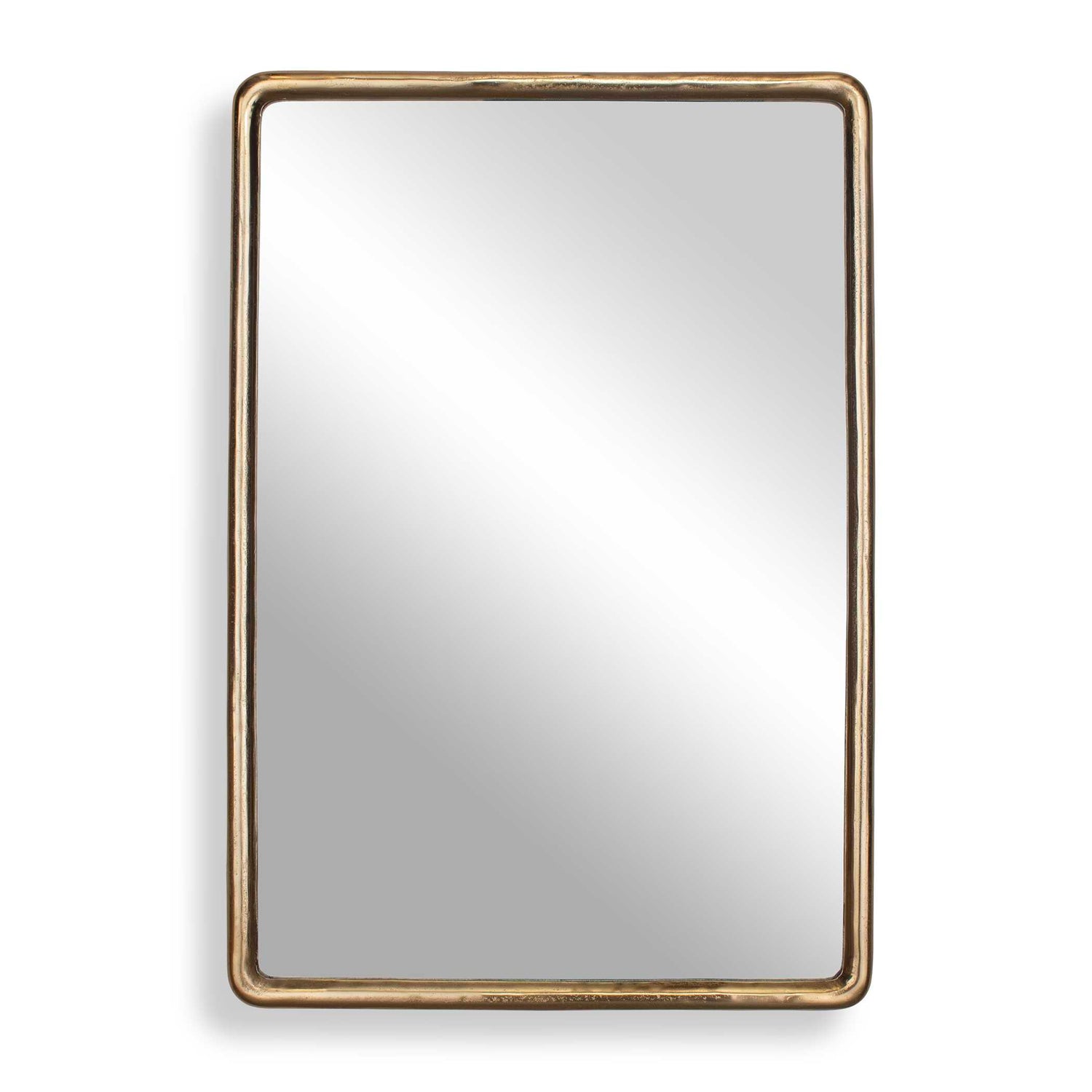 Uttermost Burton Indoor-Outdoor Brass Mirror