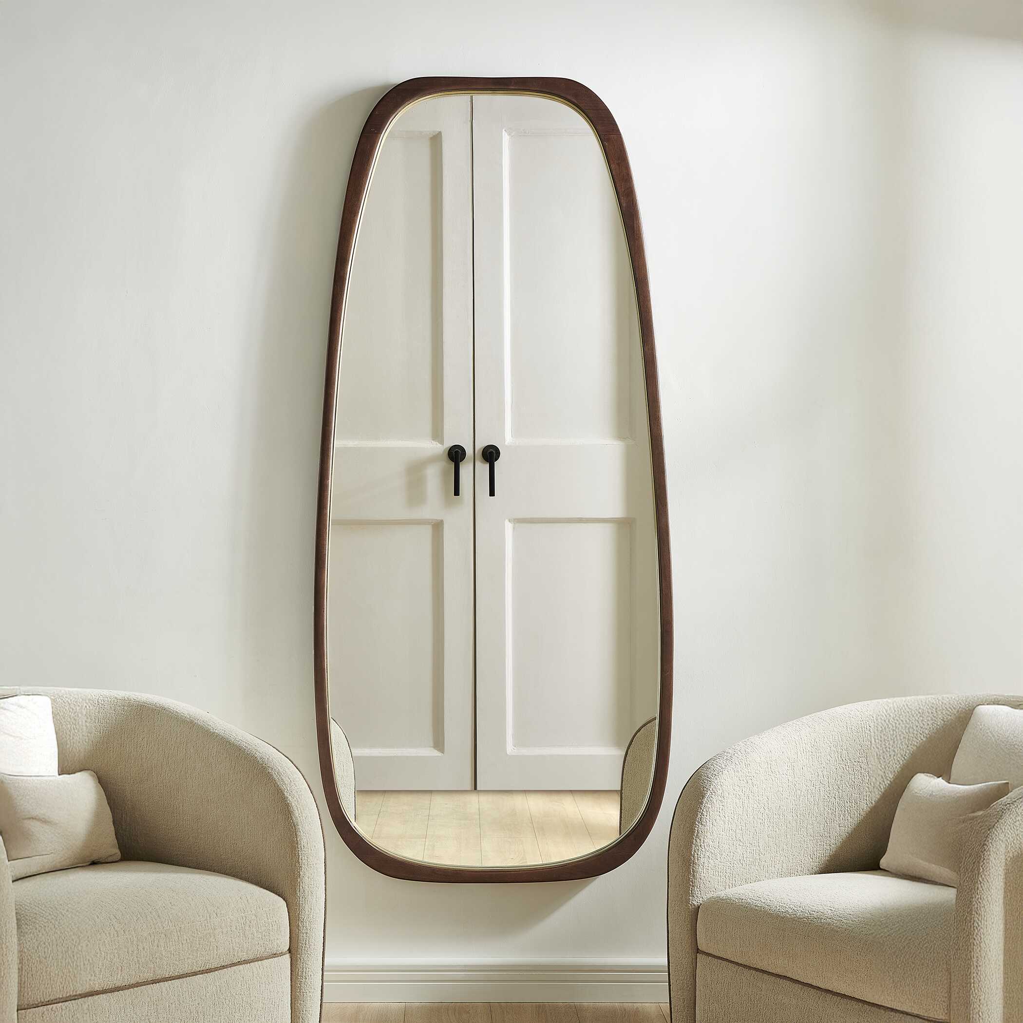 Uttermost Zachari Asymmetrical Tall Mirror