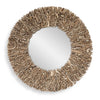 Uttermost Rossetti Round Interwoven Wood Mirror